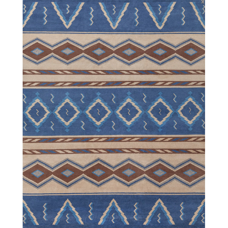 New Moon Rugs Mesa Wool Southwestern Area Rug in Perigold